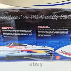 Vintage Traxxas Villain EX 31 RC Racing Boat Twin Motor 14.4V Project/Parts