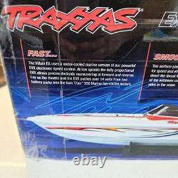 Vintage Traxxas Villain EX 31 RC Racing Boat Twin Motor 14.4V Project/Parts