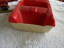 Vintage Truck Boat Trailer Tonka Clipper Plastic Ship Restore Parts Red White