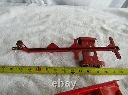 Vintage Truck Boat Trailer Tonka Clipper Plastic Ship Restore Parts Red White