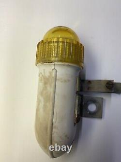 Vintage Twin Delta Bicycle Light-Red Boat Yellow Please Read Description Parts