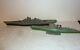 Vintage Uss Iowa & Uss Nautilus Model Boats For Parts Or Repair