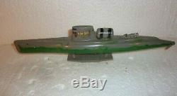 Vintage USS Iowa & USS Nautilus Model Boats for parts or Repair