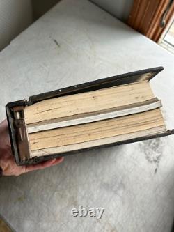 Vintage United Service Motors Small Engine Parts Catalog Binder Ford Marine Boat