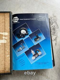 Vintage United Service Motors Small Engine Parts Catalog Binder Ford Marine Boat