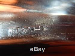 Vintage Used DAH Polished Stainless 3 Blade 14 Inch Boat Propeller For Mercury