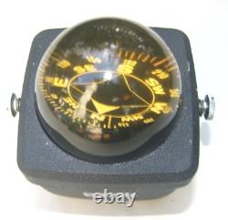 Vintage VISTA MARINE COMPASS Nautical Ship Metal Boat Parts Collectables