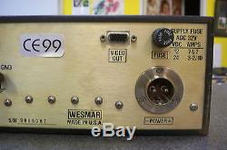 Vintage WESMAR HD 800 Series Boat Nautical Sonar Made in USA