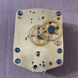 Vintage WWII Era US Navy Seth Thomas Mark I Boat Ships Clock Movement Ticks #14