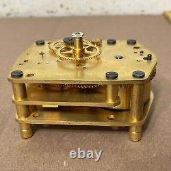 Vintage WWII Era US Navy Seth Thomas Mark I Boat Ships Clock Movement Ticks #14