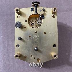 Vintage WWII Era US Navy Seth Thomas Mark I Boat Ships Clock Movement Ticks #14