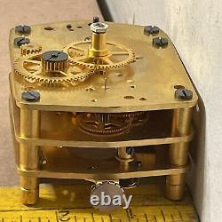 Vintage WWII Era US Navy Seth Thomas Mark I Boat Ships Clock Movement Ticks #14