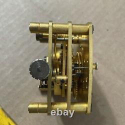 Vintage WWII Era US Navy Seth Thomas Mark I Boat Ships Clock Movement Ticks #14