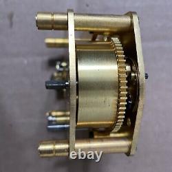 Vintage WWII Era US Navy Seth Thomas Mark I Boat Ships Clock Movement Ticks #14