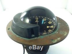Vintage W S Ritchie Marine Nautical Ship Boat Compass Navigation Device S 500