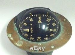 Vintage W S Ritchie Marine Nautical Ship Boat Compass Navigation Device S 500