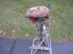 Vintage Waterwitch Sears Outboard Boat Motor Mercury Evinrude Johnson