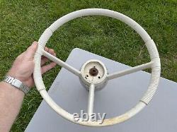 Vintage Wilcox Crittenden, 15 Steering Wheel for Vintage Boats, PARTS-RESTORE
