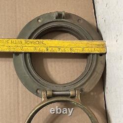 Vintage Wilcox Crittenden #5 Ship Boat Marine Porthole Cover Parts No Glass