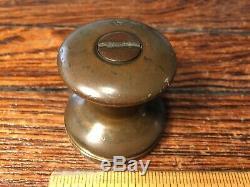 Vintage Wilcox Crittenden Bronze Snubbing Winch 2 1/8 Base, 2 1/8 Tall