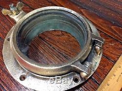 Vintage Wilcox Crittenden Cast Bronze 5 Porthole 8 O/d (7 Available)