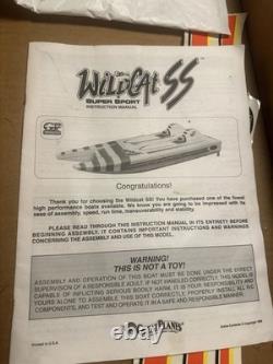 Vintage Wildcat Ss Gp Marine Speed Boat Upgraded Speed Controller Extra Parts