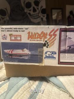 Vintage Wildcat Ss Gp Marine Speed Boat Upgraded Speed Controller Extra Parts