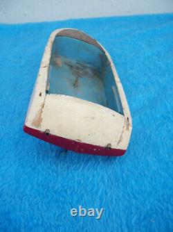 Vintage Wood Battery Operated Model Boat PARTS ONLY