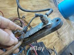 Vintage Wood Chris Craft Boat Yacht Dash Gage Wiring Switches Parts Gauges