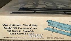 Vintage Wood Scientific Model SEA WITCH Clipper Ship Unbuilt withBox all parts