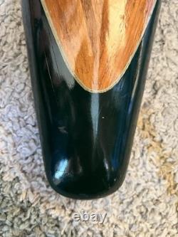 Vintage Wooden 85 Cup Racer 35 Pond Yacht Model Sailboat For Parts Or Restore