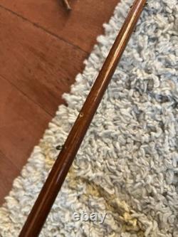 Vintage Wooden 85 Cup Racer 35 Pond Yacht Model Sailboat For Parts Or Restore