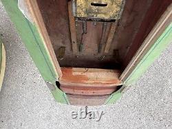 Vintage Wooden Battery Powered Toy Boat Inboard Motor As-Is For Parts Or Repair