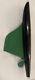 Vintage Wooden Keystone Sailboat Pond Boat Black/green For Parts Or Repair