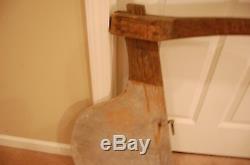 Vintage Wooden Sail Boat Rudder with Separate Removal Heavy Wood Rudder Handle