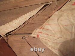 Vintage Wooden Toy Model Sail Boat Hull For Restoration Or Parts