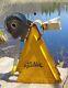 Vintage Yellow Tee Nee Boat Trailer Winch For Parts, Restoration Or Use
