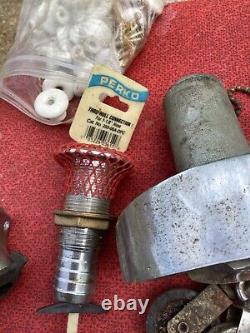Vintage assorted Hardware Parts Lot Sailing/boating /nautical bronze brass