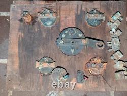 Vintage boat instrument Switching Control Gauge panel For Parts