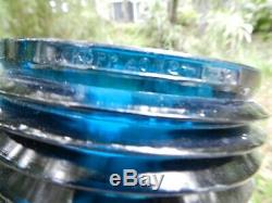 Vintage boat parts Kopp 4072 Lens red & blue light chris craft and others