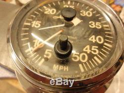 Vintage boat speedometer Chris Craft MasterCraft Correct Craft Ski Airguide