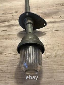 Vintage boat stern lamp assembly Seiss MFG CO vintage marine parts
