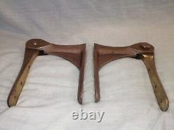 Vintage chris-craft boat parts bronze folding bracket for swim platform