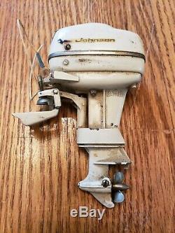 Vintage electric johnson model outboard toy boat motor parts or repair
