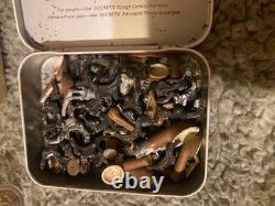 Vintage large lot wood Model Boats ships parts etc