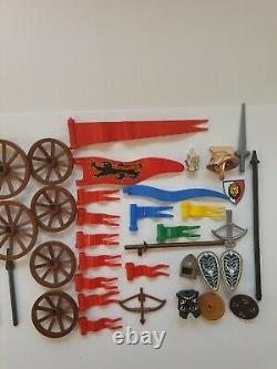 Vintage lego knights pirates figures minifigures ship parts accessories bricks