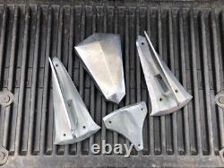 Vintage lot of Muskoka Runaboat Boat Chrome deck parts cleats