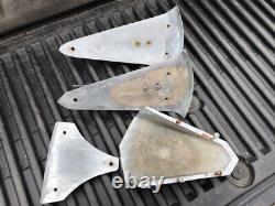 Vintage lot of Muskoka Runaboat Boat Chrome deck parts cleats