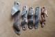 Vintage Maritime-wood Boats- Bronze Parts- 5 Chocks-fairleads