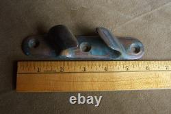 Vintage maritime-wood boats- bronze parts- 5 chocks-fairleads